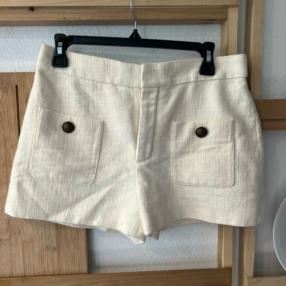 FRAME tweed shorts